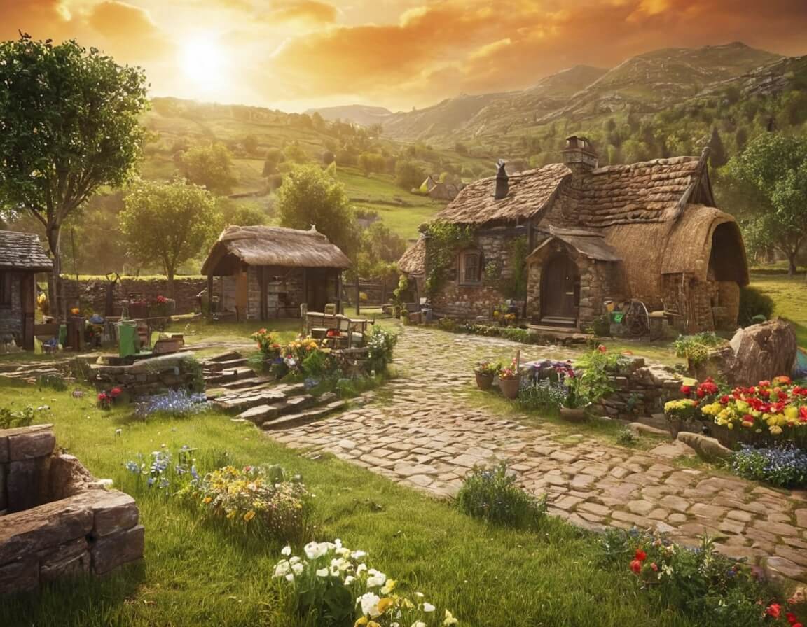 Image of adventure app exploring ancient Indian ruins virtually